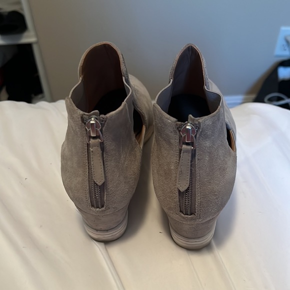 L.Paolo gray zip up shoes - Picture 3 of 6